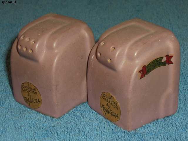 Modern shakers  glazed dusty rose